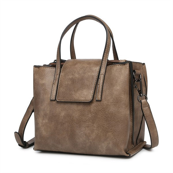 Mace Crossbody Tote Small Triple Compartments