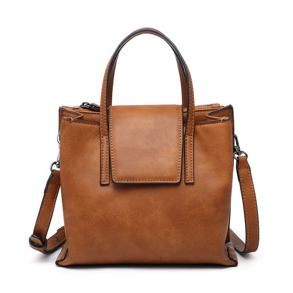 Mace Crossbody Tote Small Triple Compartments
