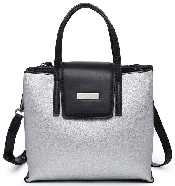 Mace Crossbody Tote Small Triple Compartments