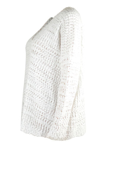 Just Breathe Single Shoulder Sweater