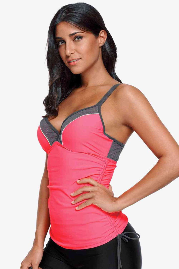 Callie Sweetheart Neck Swim Tankini