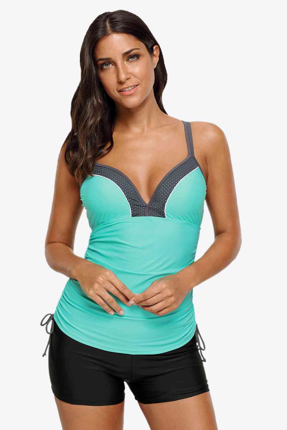 Callie Sweetheart Neck Swim Tankini