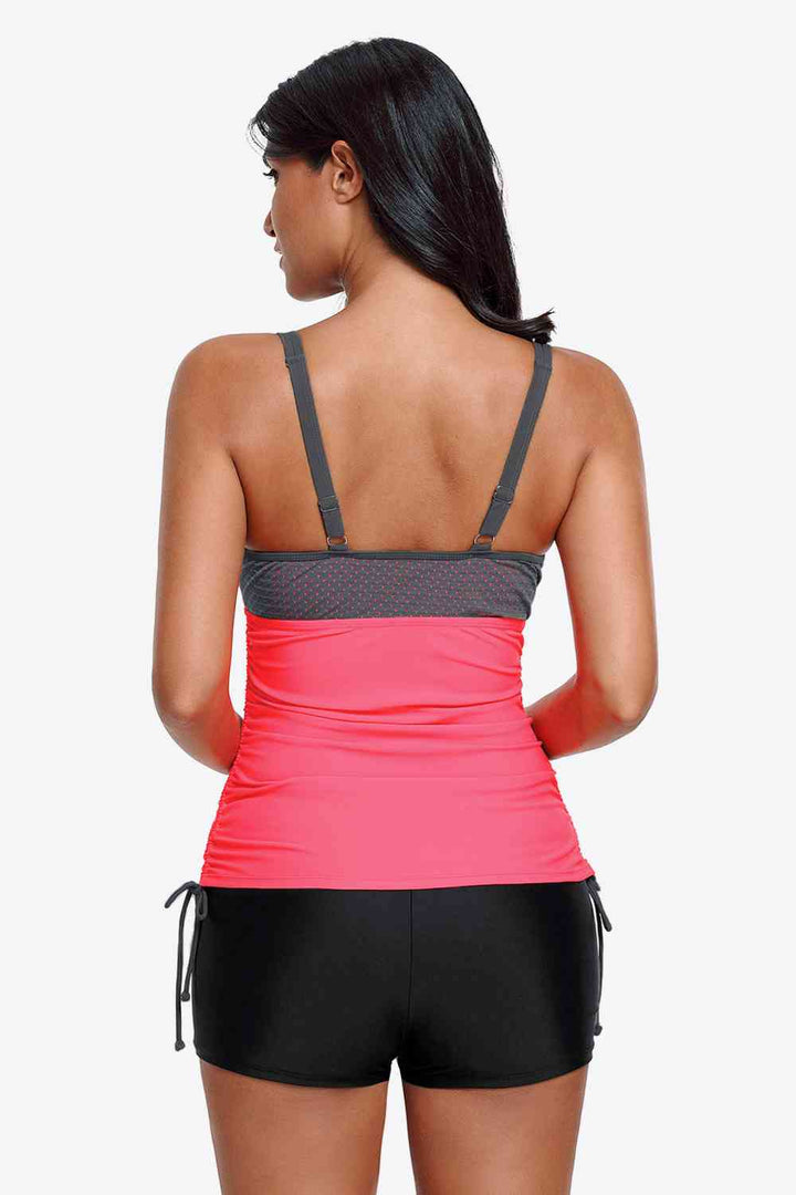 Callie Sweetheart Neck Swim Tankini