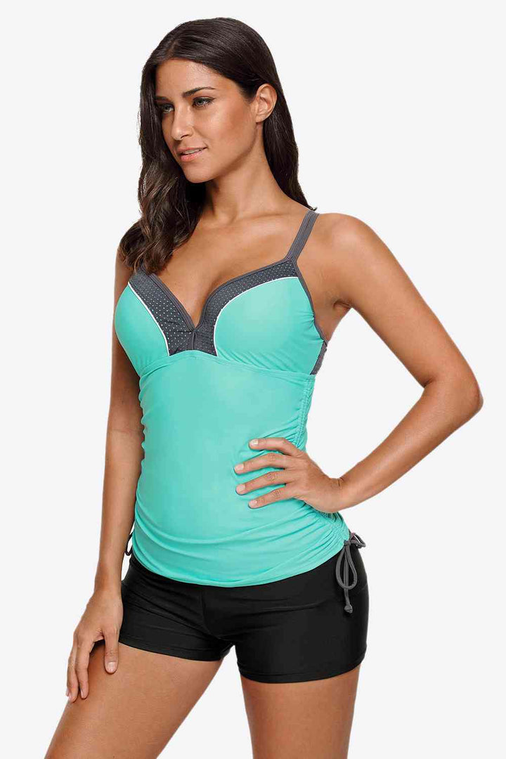 Callie Sweetheart Neck Swim Tankini