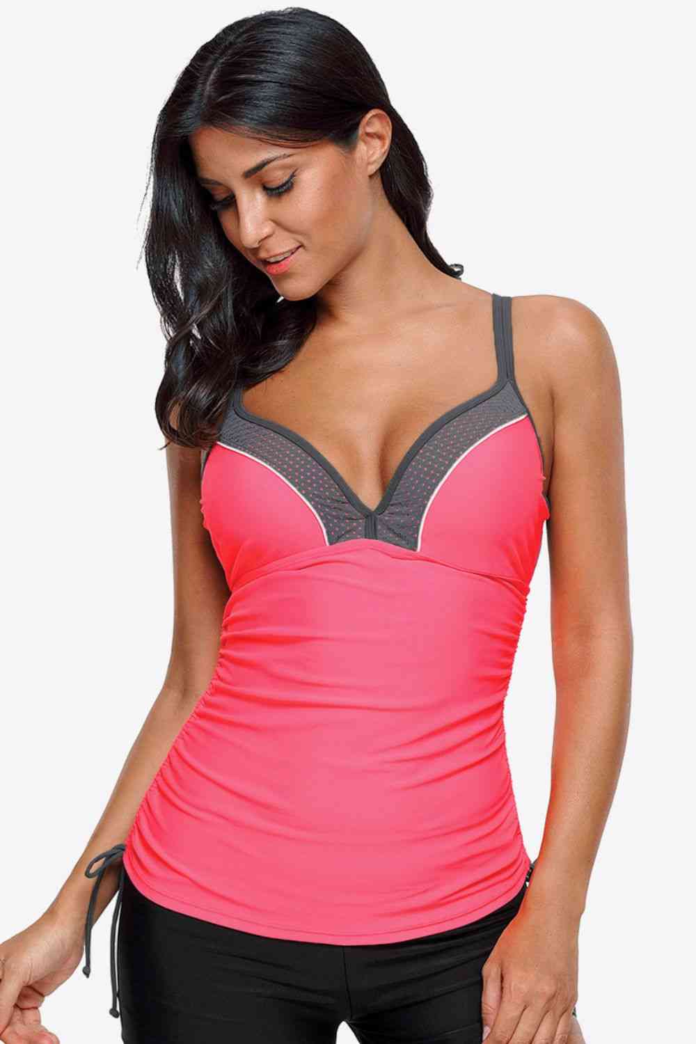Callie Sweetheart Neck Swim Tankini