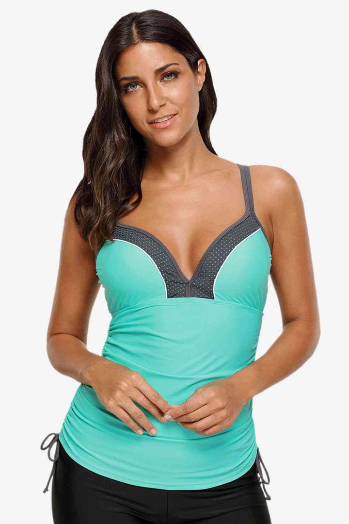Callie Sweetheart Neck Swim Tankini