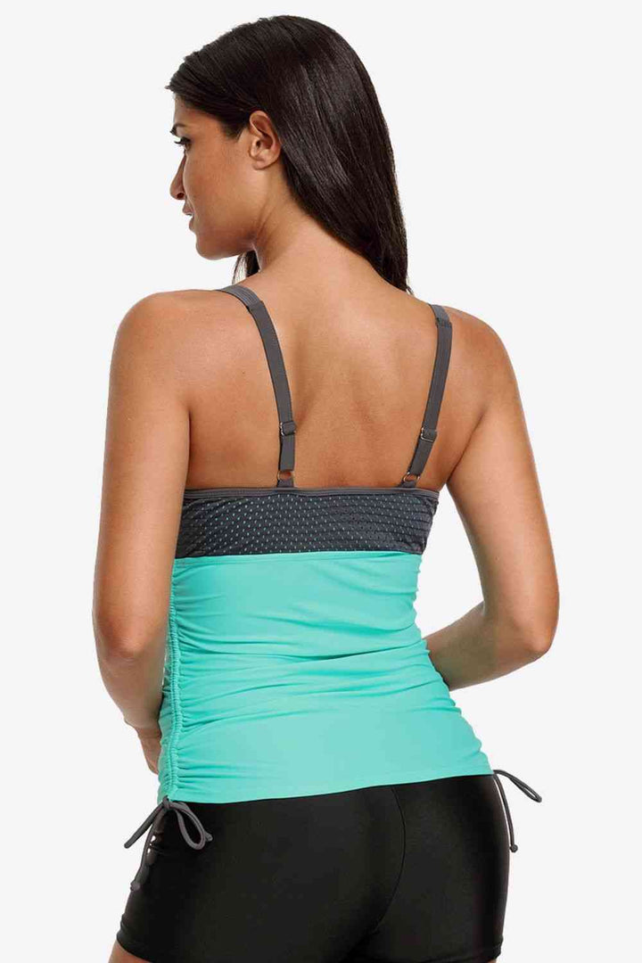 Callie Sweetheart Neck Swim Tankini
